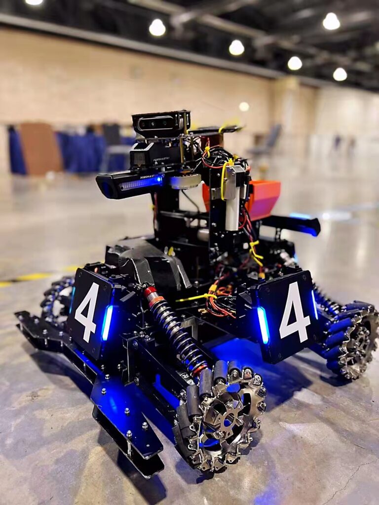 RoboMaster competition judge area at ICRA 2022.