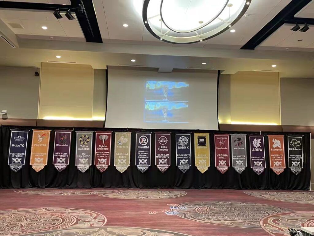 Competition field view from RMUL 2022.